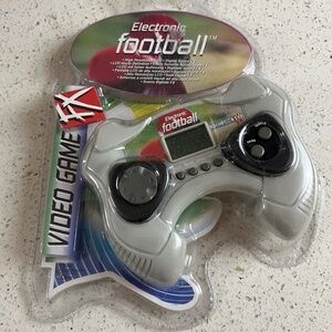 Vintage Electronic Football Handheld Game New Sealed